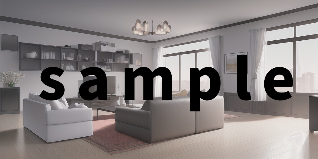 【1024×512サイズ】家背景素材集「PNG 合計132枚」