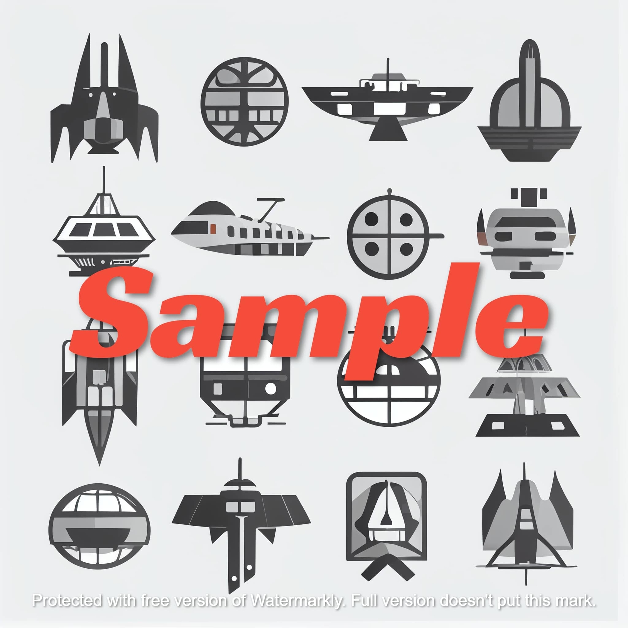 高級アイコン集 SF編