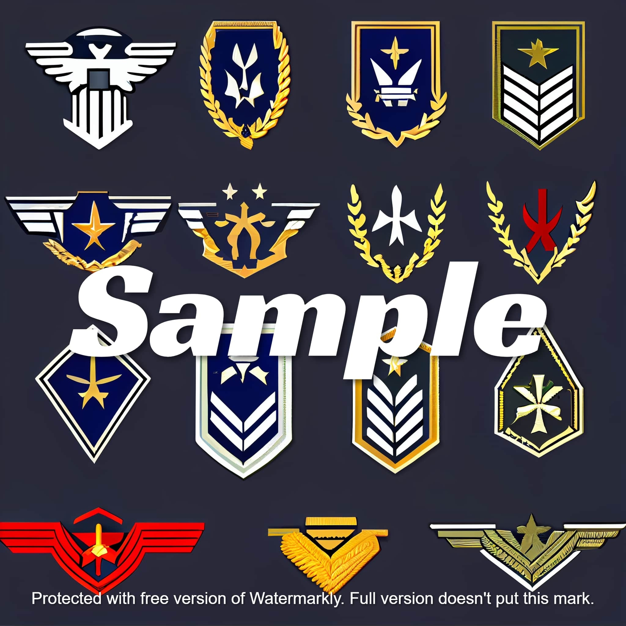 高級アイコン集 ミリタリー編