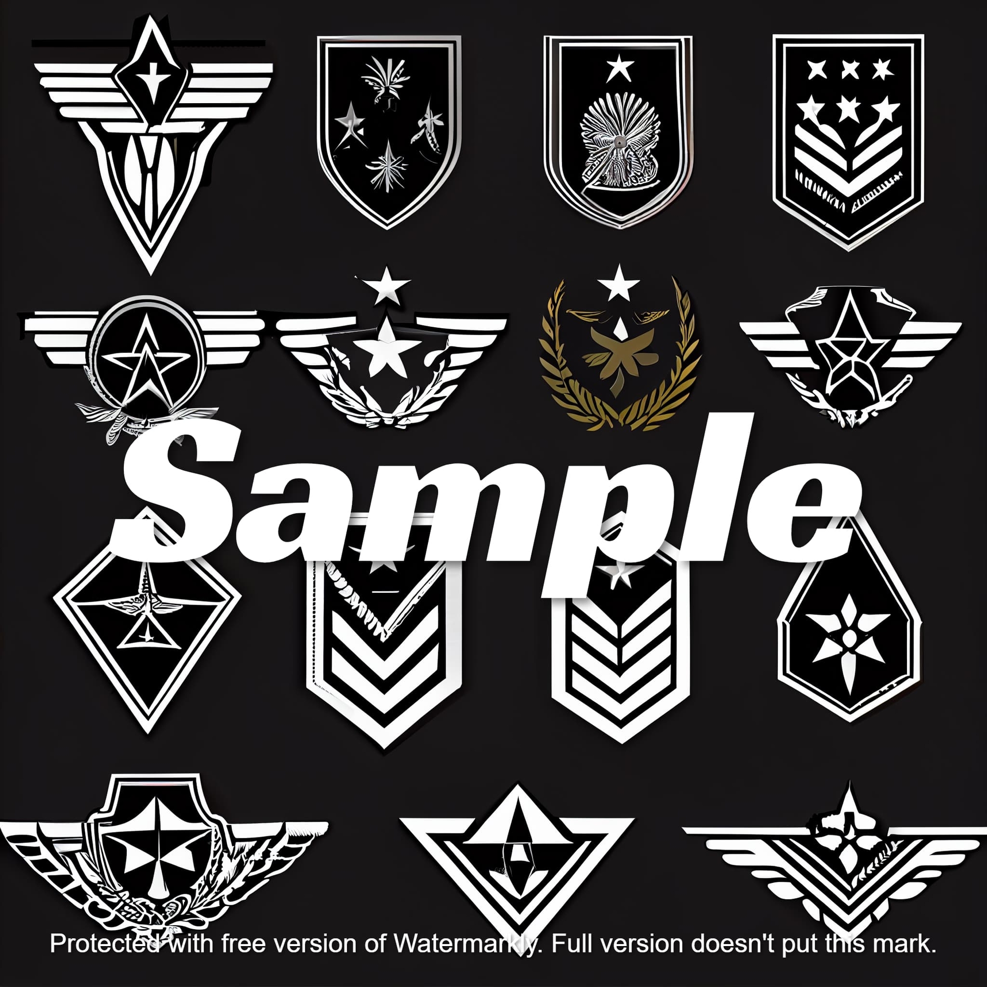 高級アイコン集 ミリタリー編