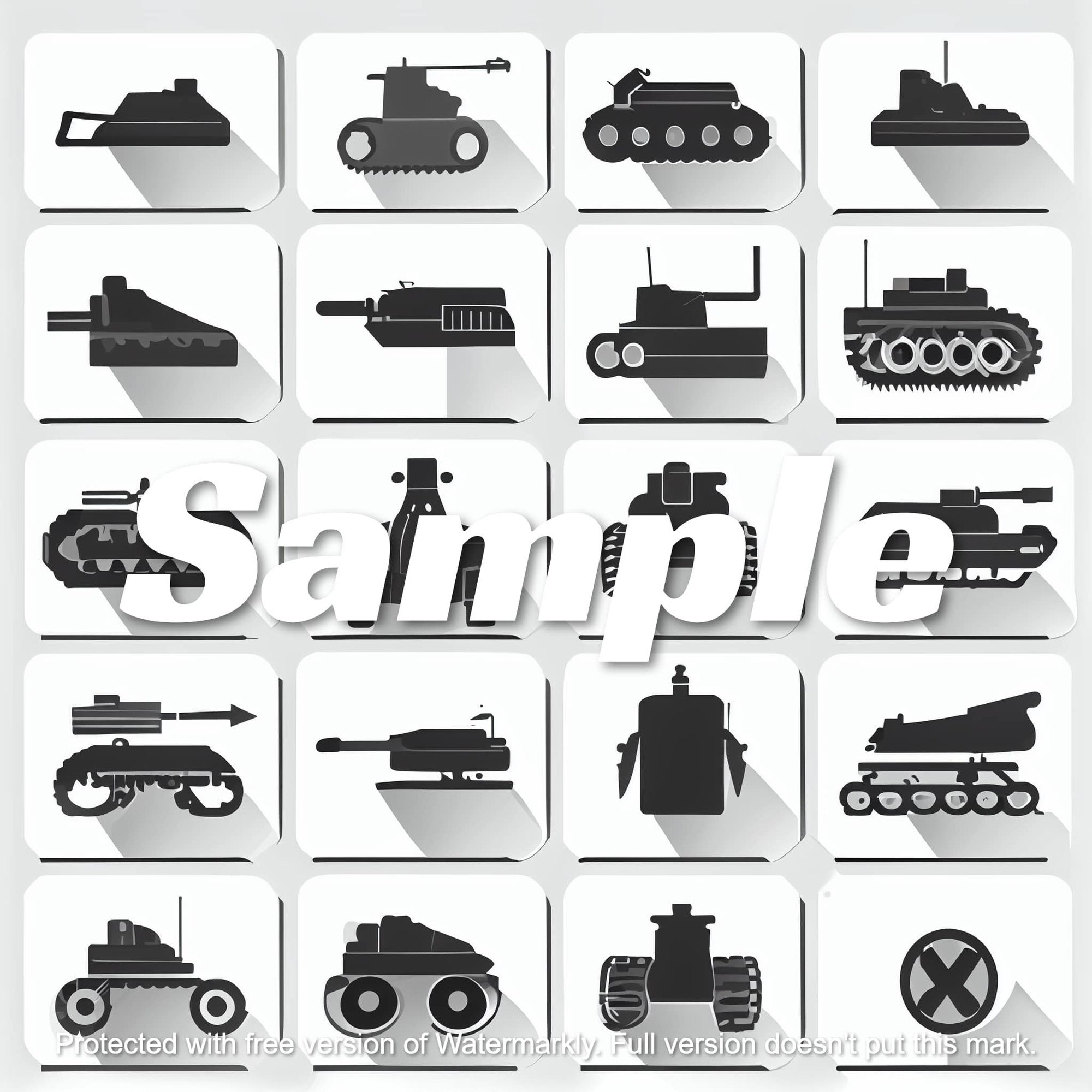 高級アイコン集 ミリタリー編