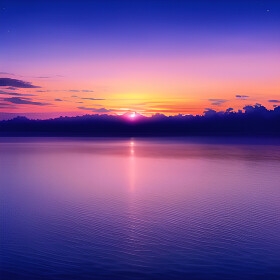 背景素材:湖 その2