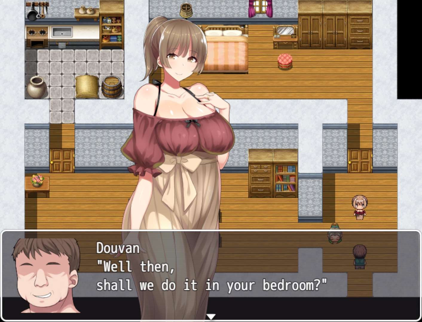 Geezer Hero RPG - Wield sword and spell as you violate women and defeat the Demon King.【ENG Ver.】