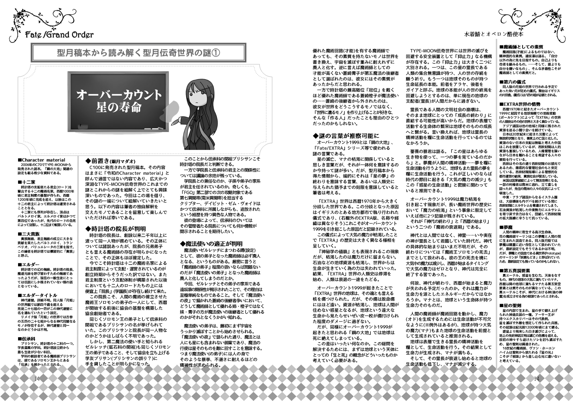 水着鯖とオベロン酷使本