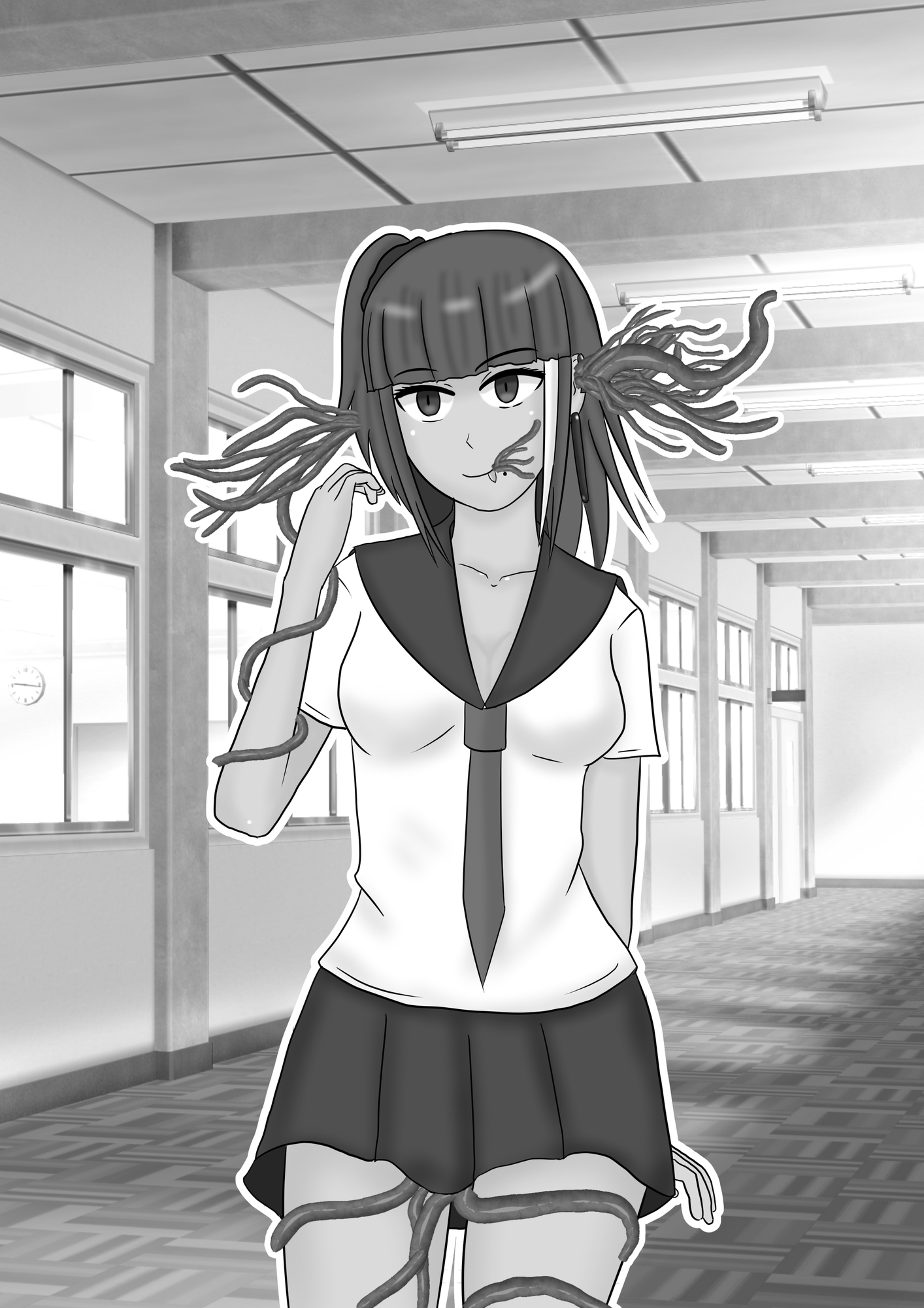 寄生生物とノゾミちゃん 01