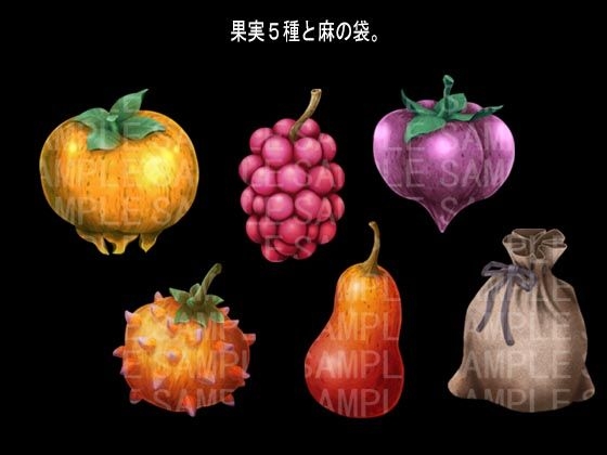 背景素材【ギルド納品】薬草とポーションなど