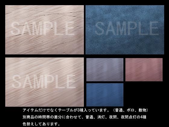 背景素材【ギルド納品】薬草とポーションなど
