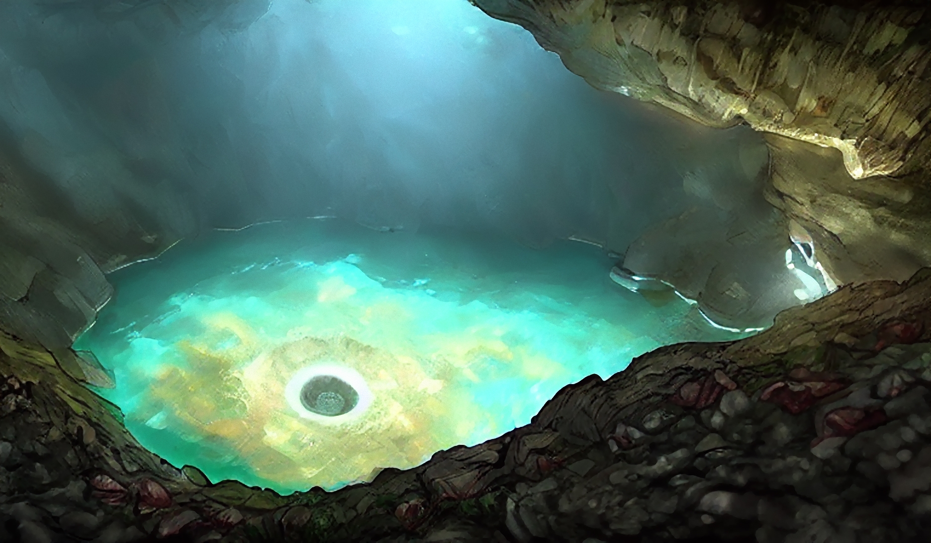 著作権フリー背景美術素材集 : BGArt 13 「幻想世界HD-II」 ダンジョン