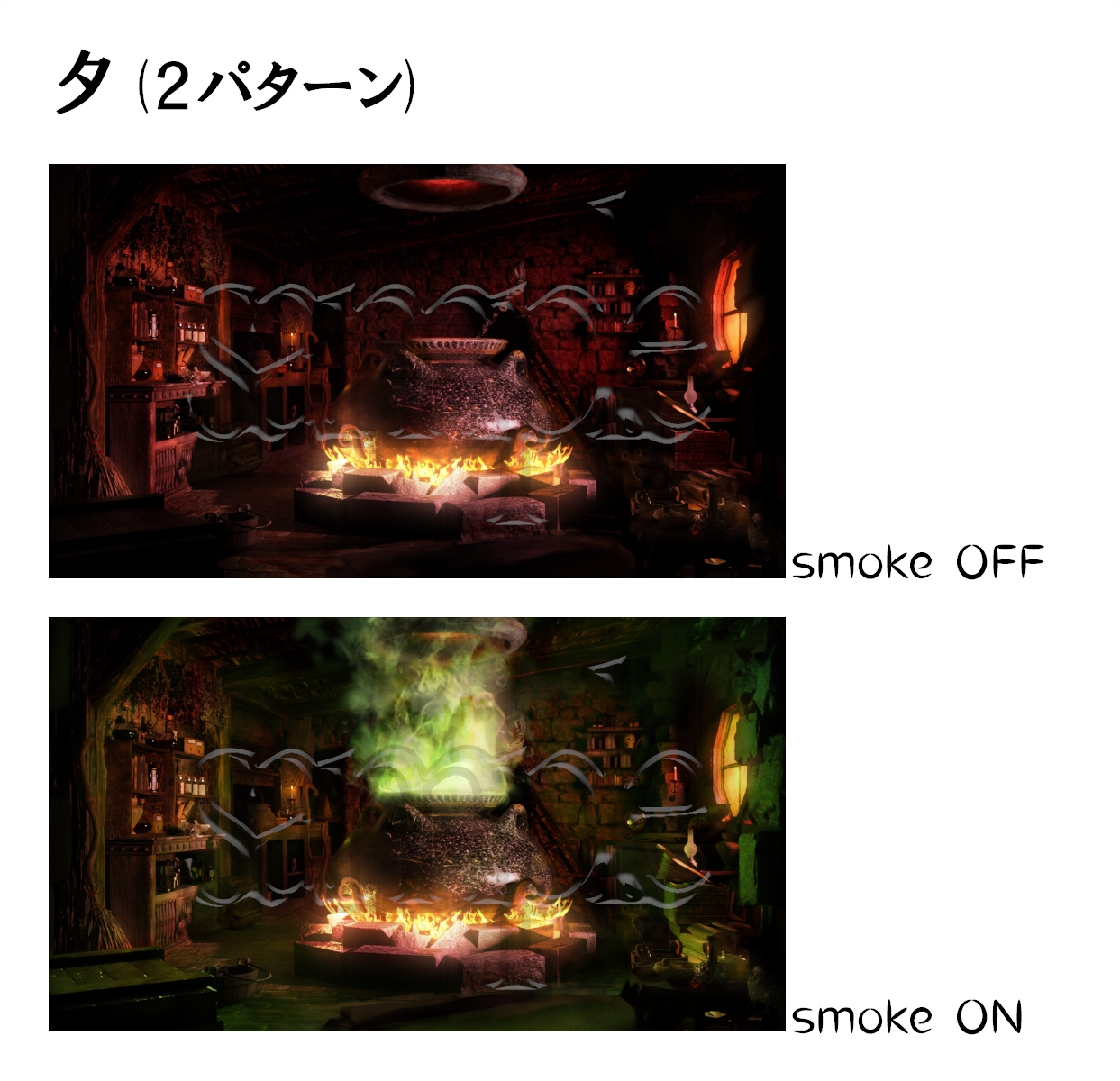 ファンタジー背景画像[錬金部屋]