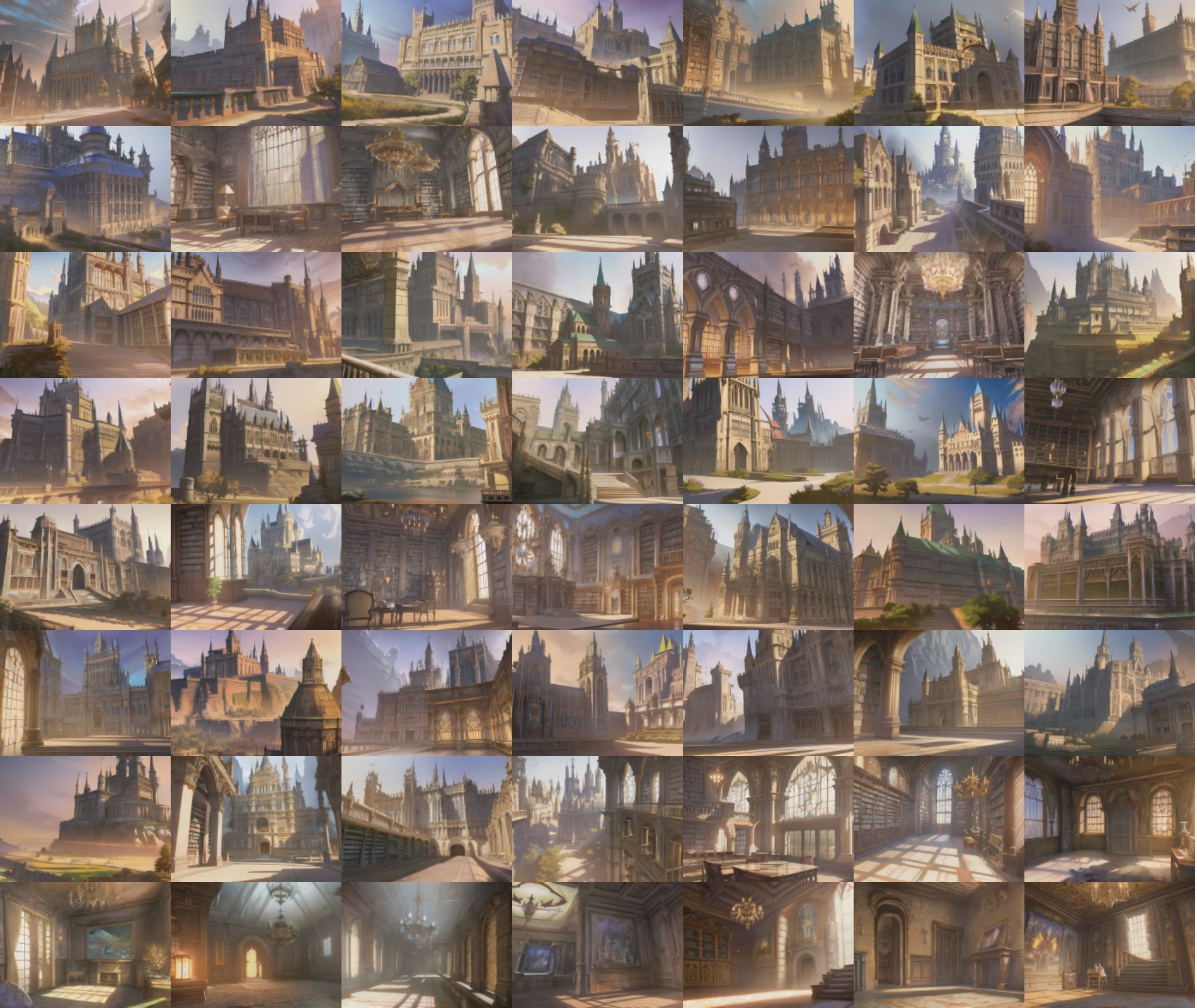 著作権フリー 「豪華な城」 (330枚)