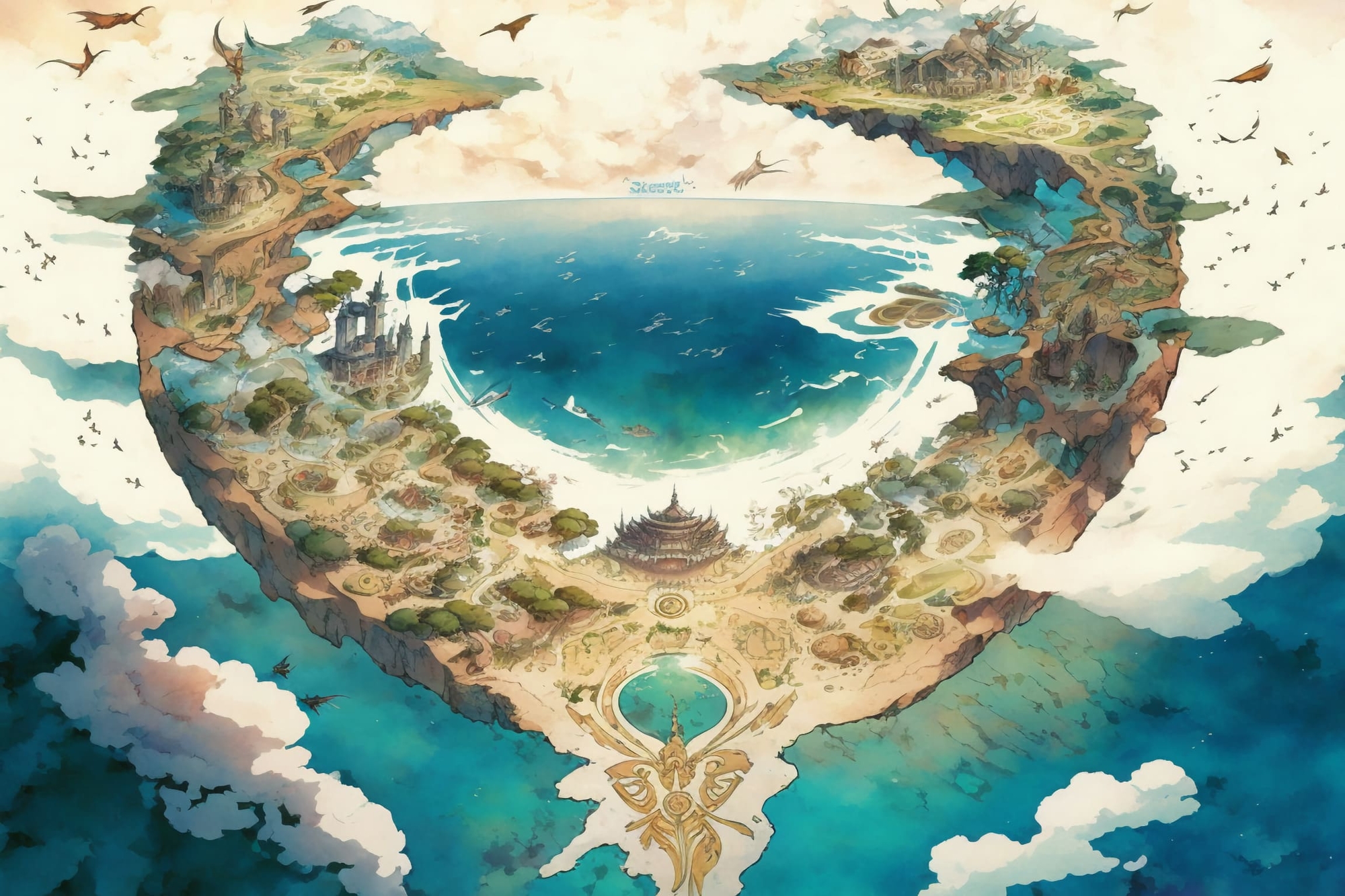 【上空から見た都市等のマップ】著作権フリーの高解像度画像(100枚)