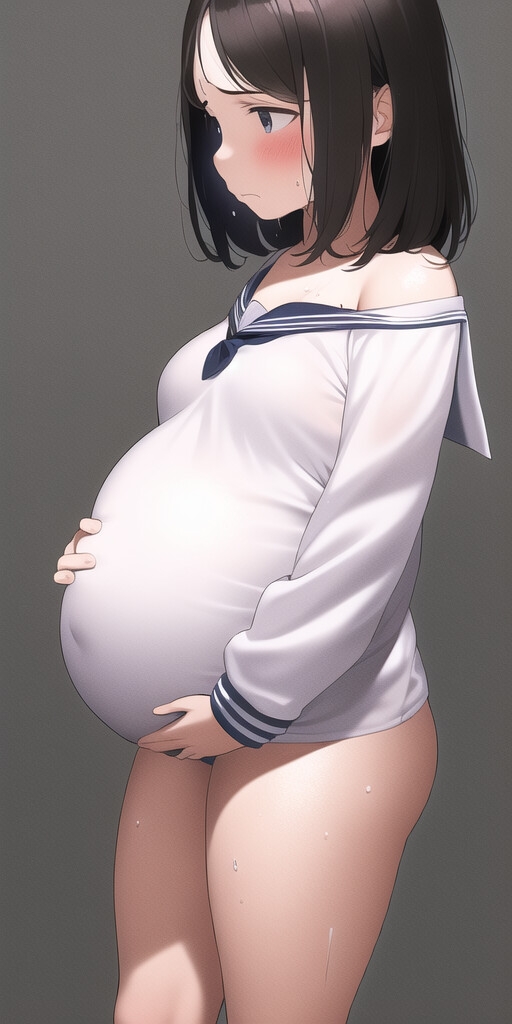 ボテ腹女子 その1