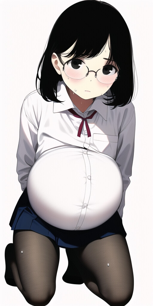 ボテ腹女子 その1