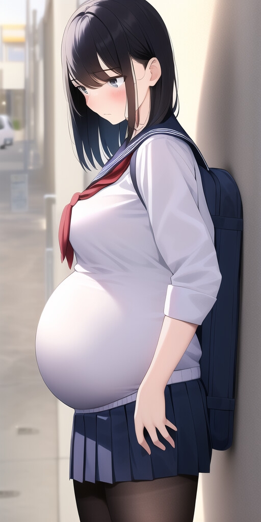 ボテ腹女子 その1