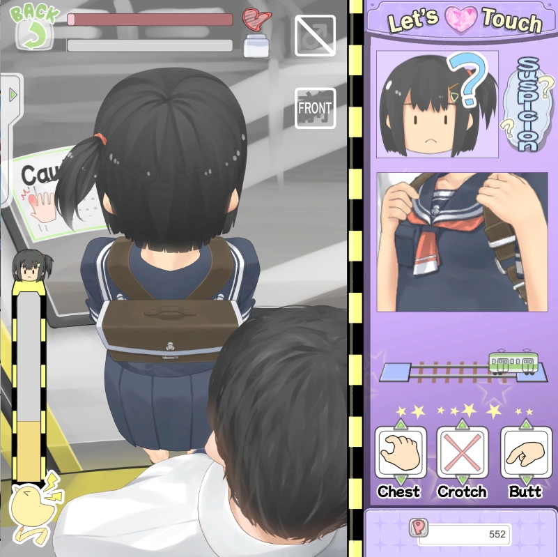 [ENG Ver.] Molest 'n' Touch on the Train