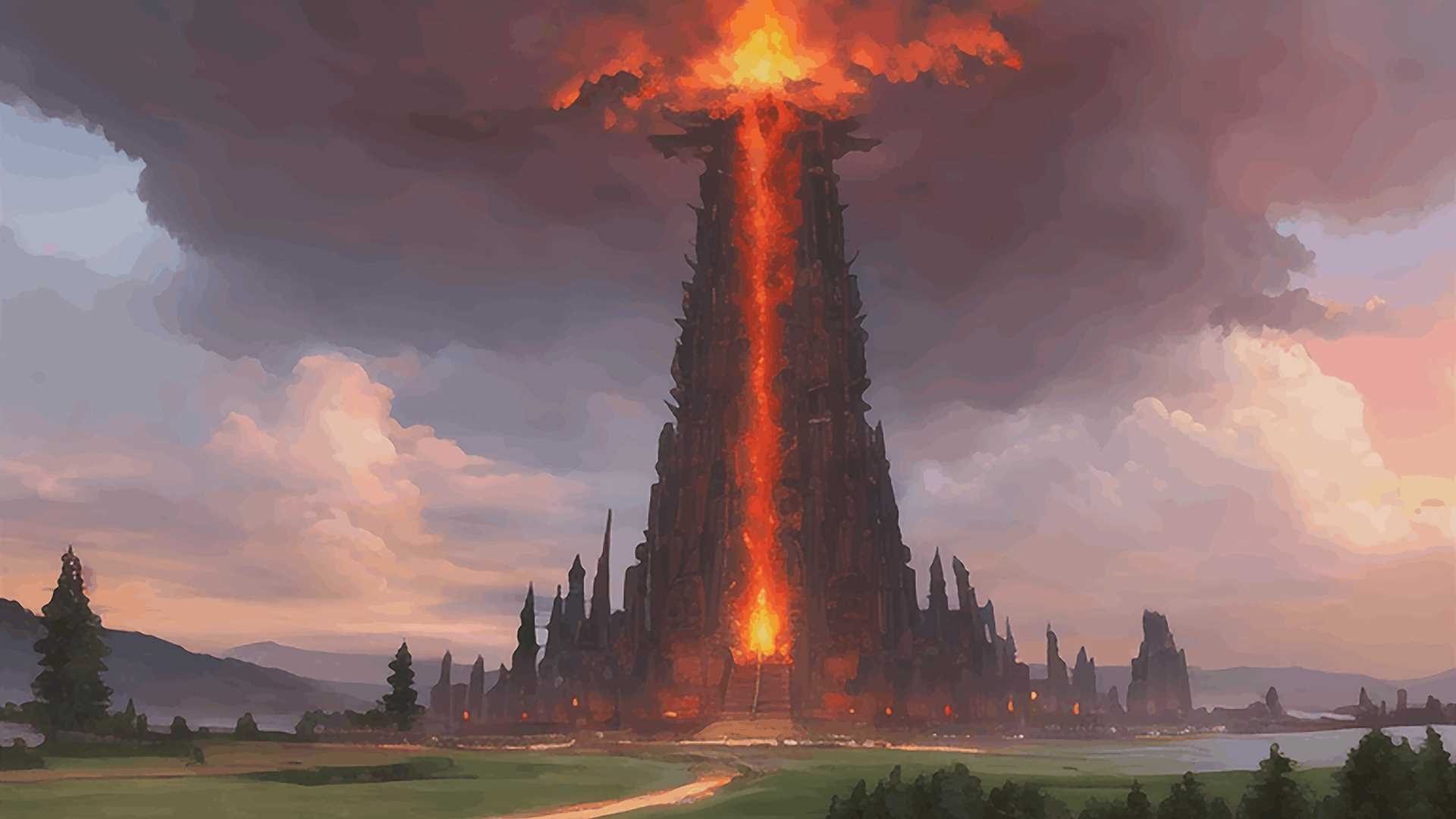 著作権フリー背景美術素材集 : BGArt 15 「幻想世界HD-IV」 ダークテリトリー