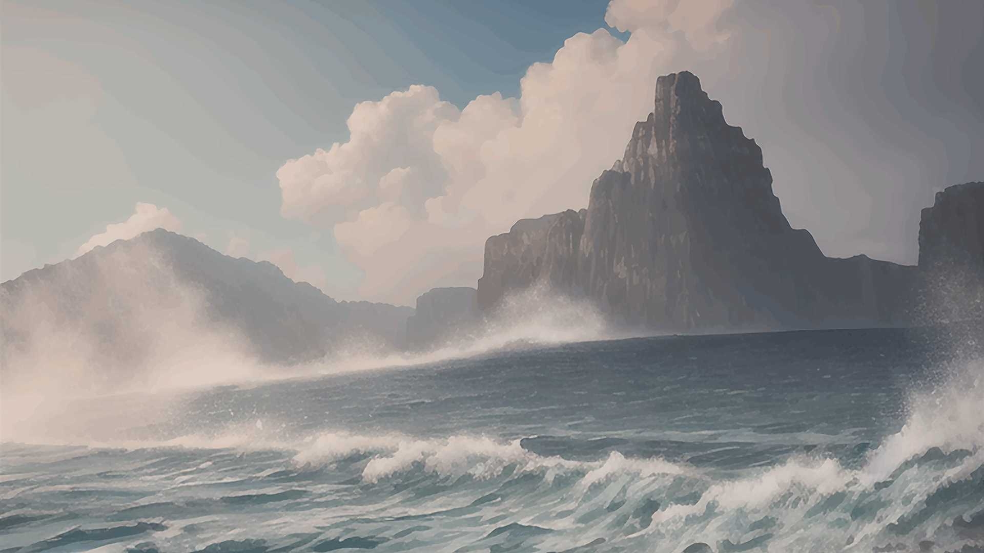 著作権フリー背景美術素材集 : BGArt 15 「幻想世界HD-IV」 ダークテリトリー