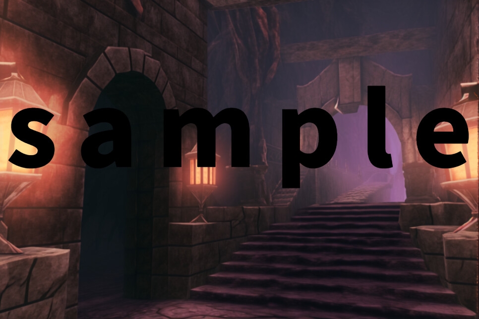 【3:2サイズ】幻想世界背景素材集「PNG 合計94枚」