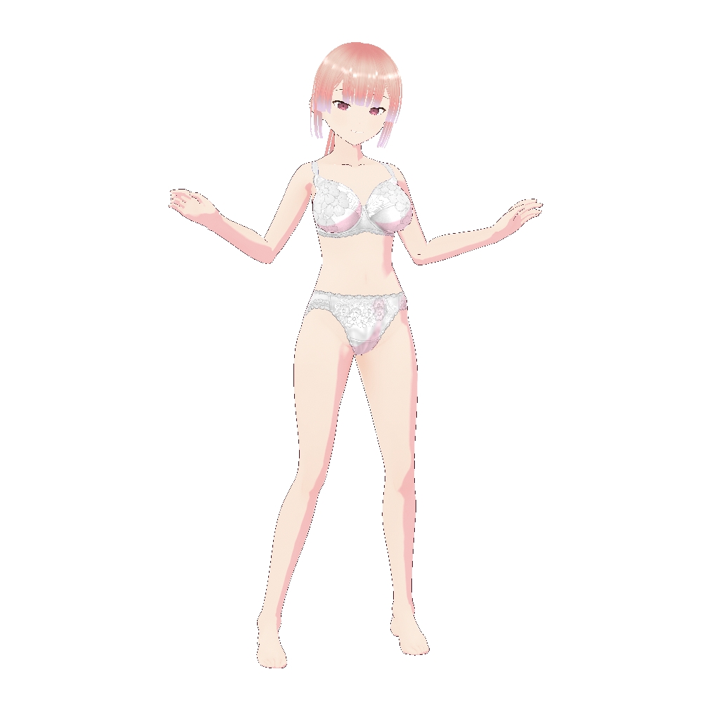 [VRoid]ランジェリーセット[テクスチャ]