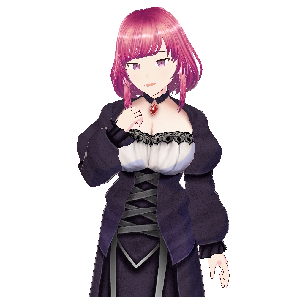 [VRoid]ゴシックドレス[テクスチャ]