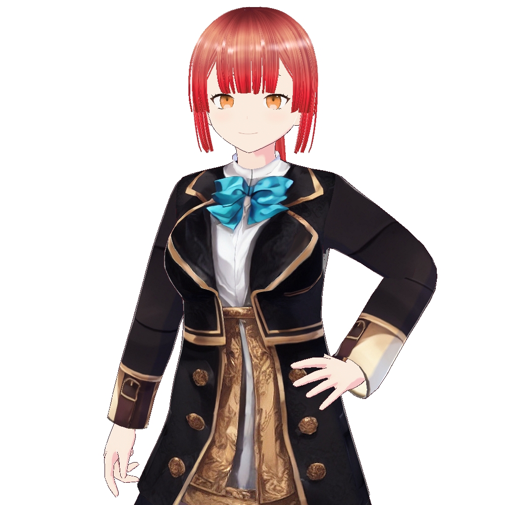 [VRoid]貴族の娘服[テクスチャ]