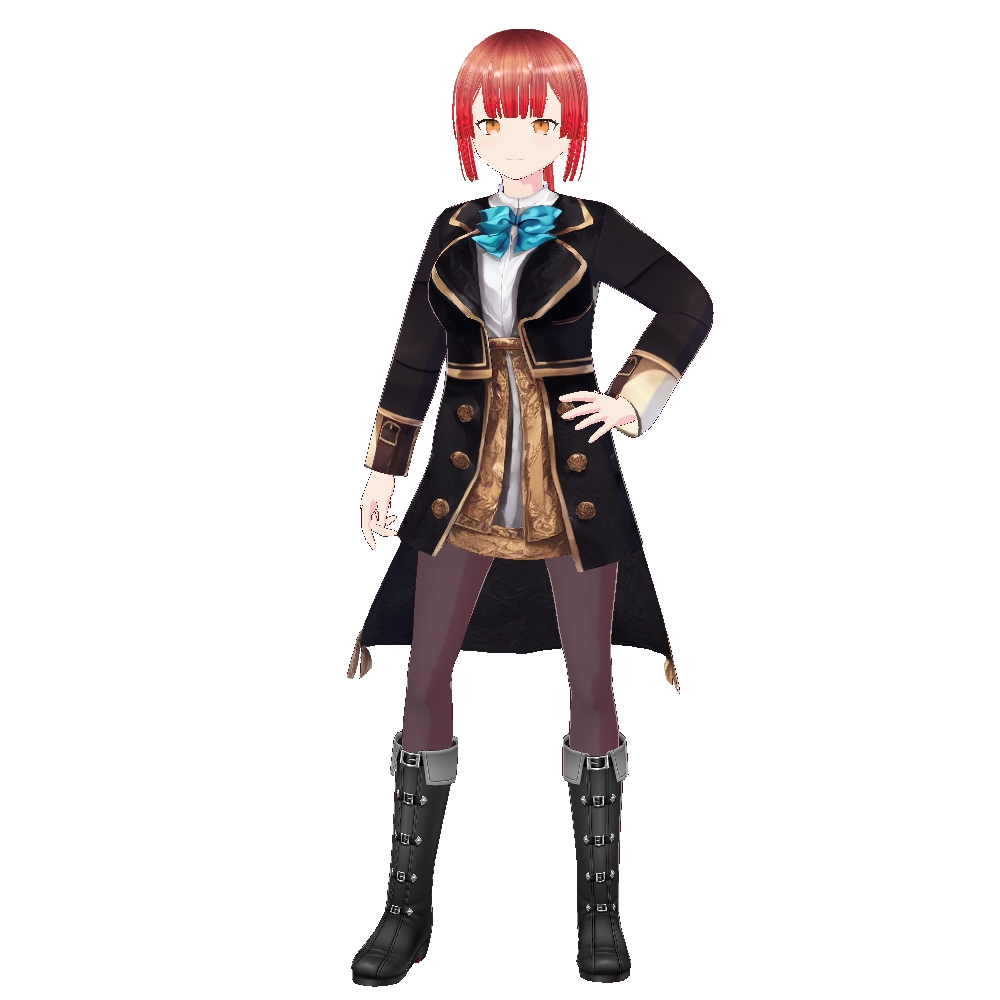 [VRoid]貴族の娘服[テクスチャ]