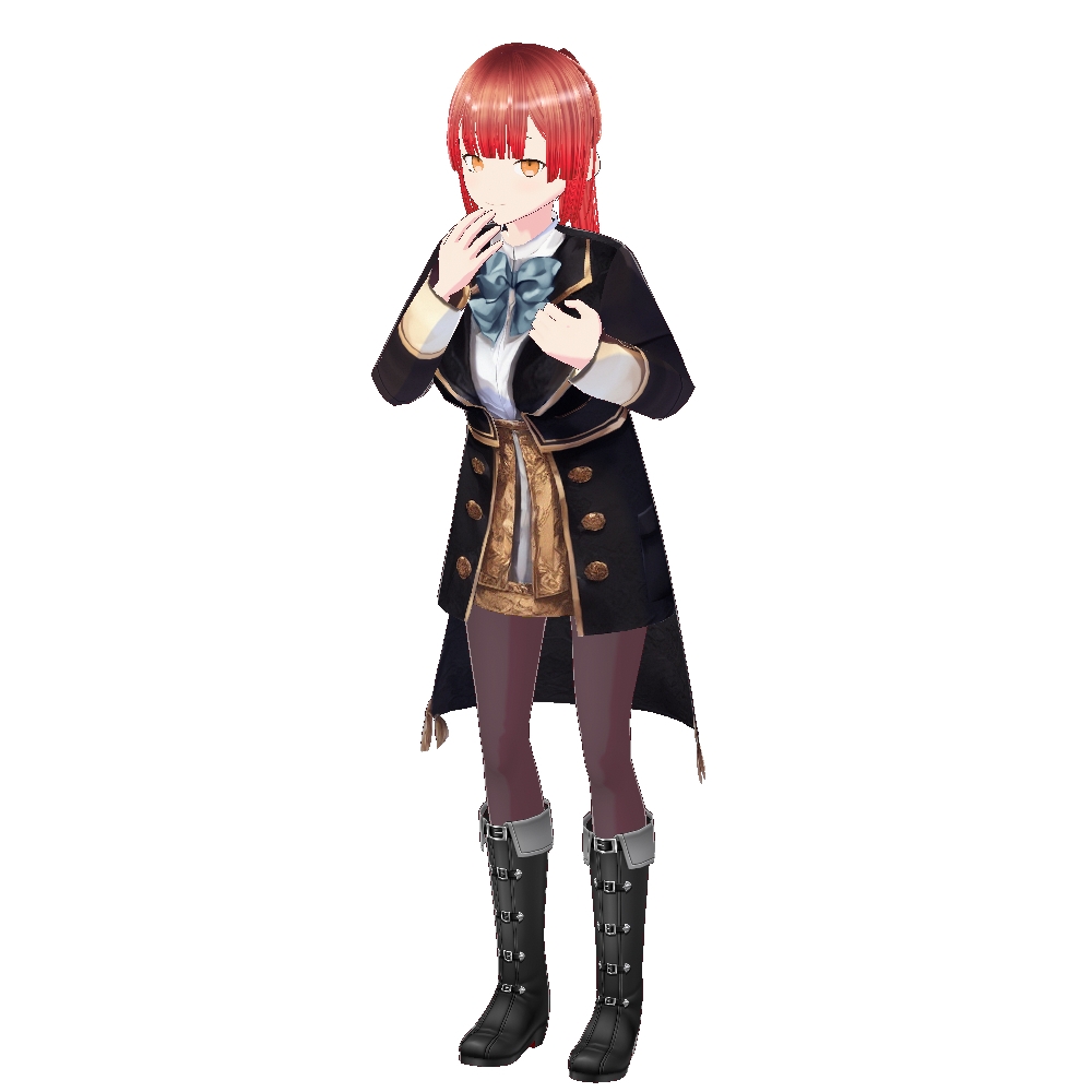 [VRoid]貴族の娘服[テクスチャ]