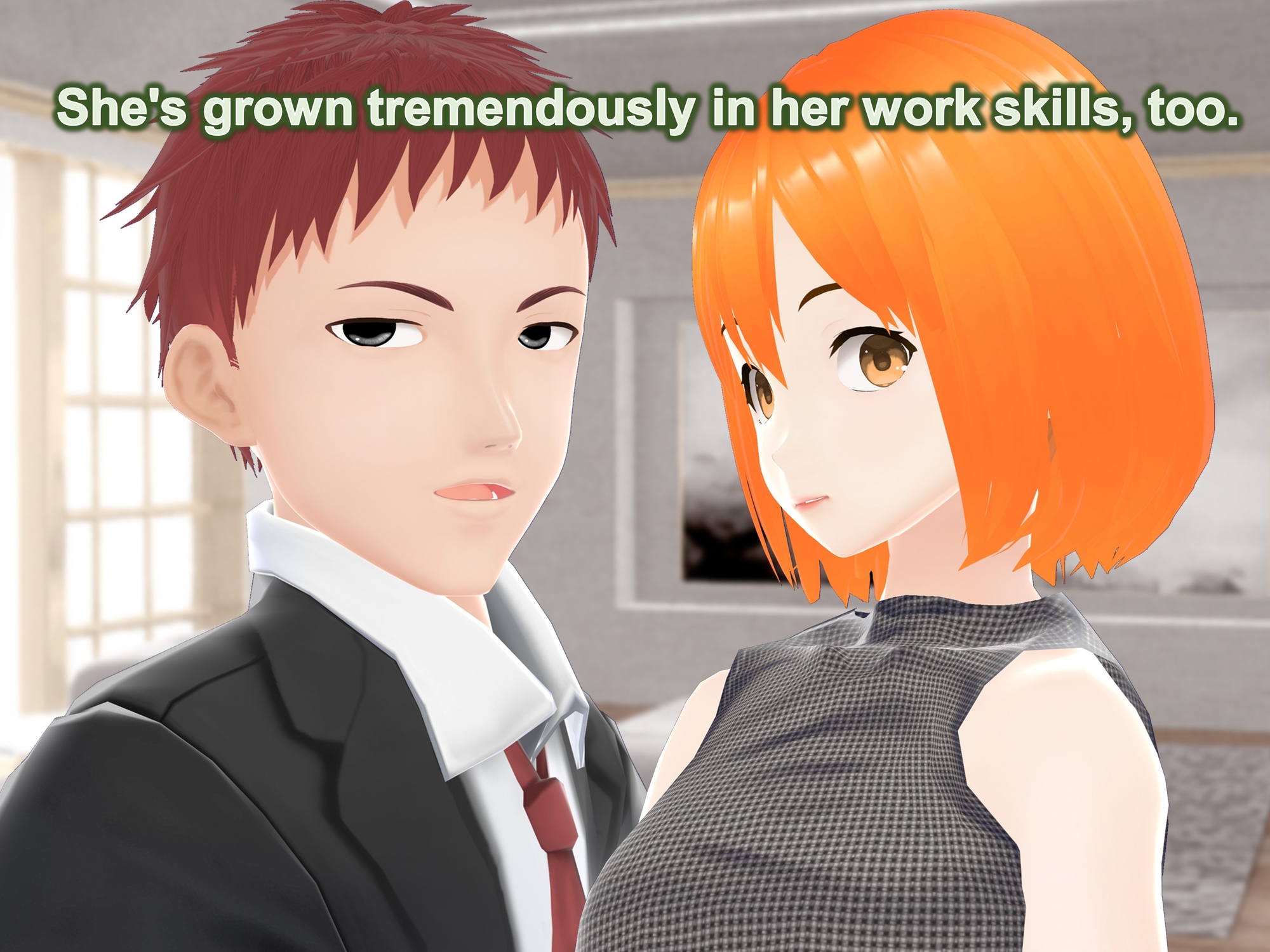 Outgrowing only girls, Overtake boys, Growth sound in secretary