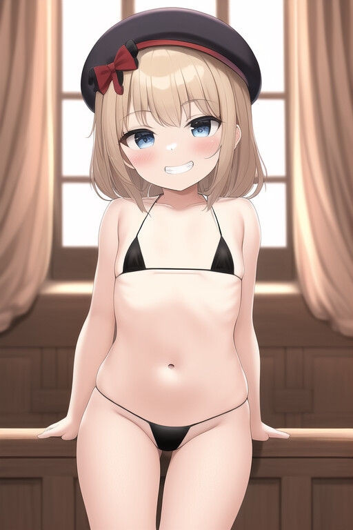 ロリマイクロビキニCG集