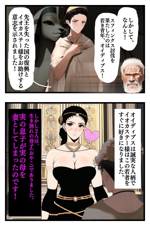 王様になって母を妻にした人の話