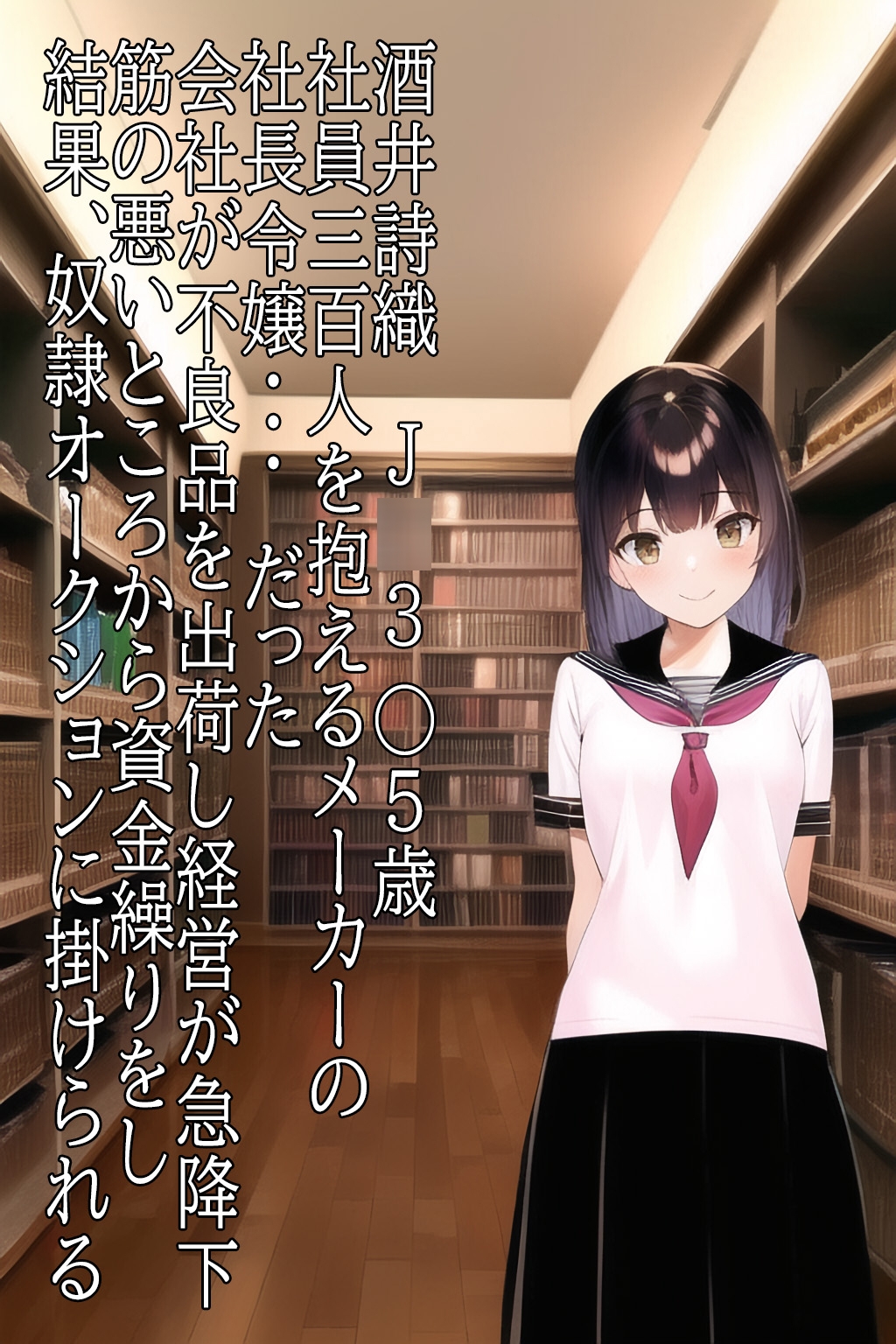 奴隷オークションに売られた少女たち 酒井詩織編