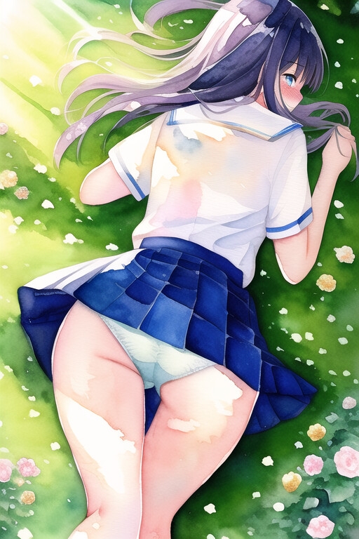 100枚っ! 美少女のぱんちら!