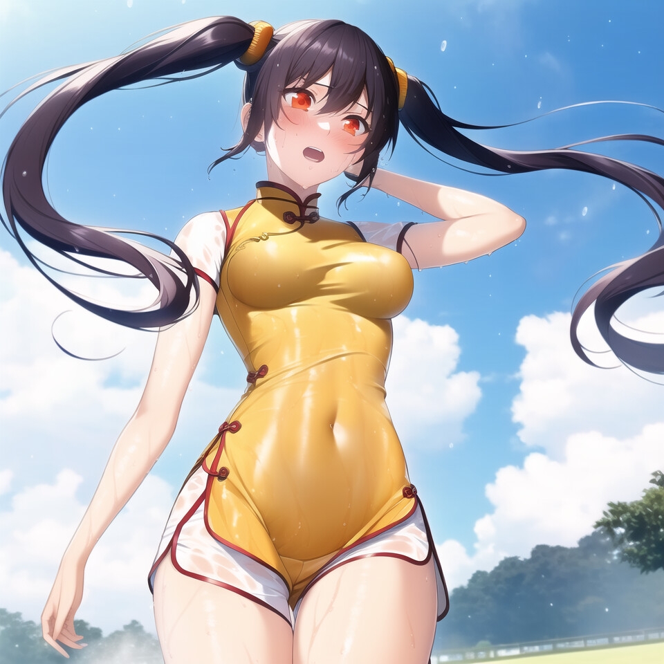 【CG107枚】格闘娘シャオのイラスト集