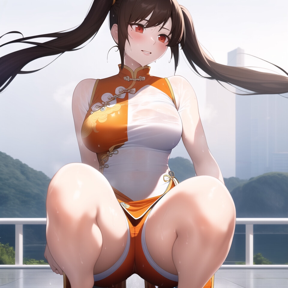 【CG107枚】格闘娘シャオのイラスト集