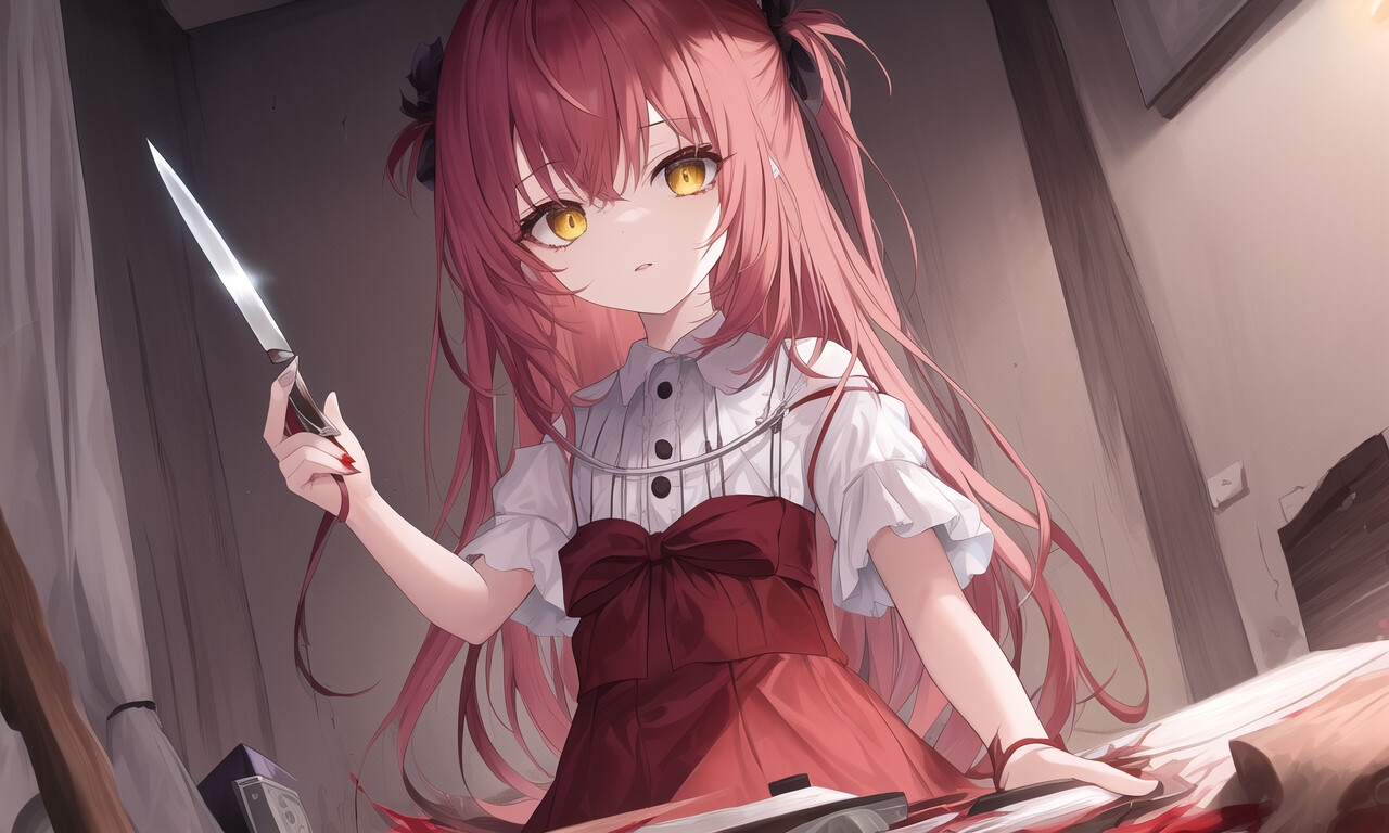 【1000枚が100円】ほの暗い闇と血の世界