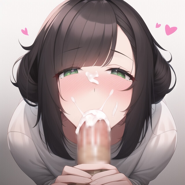 口内射精200枚まとめ