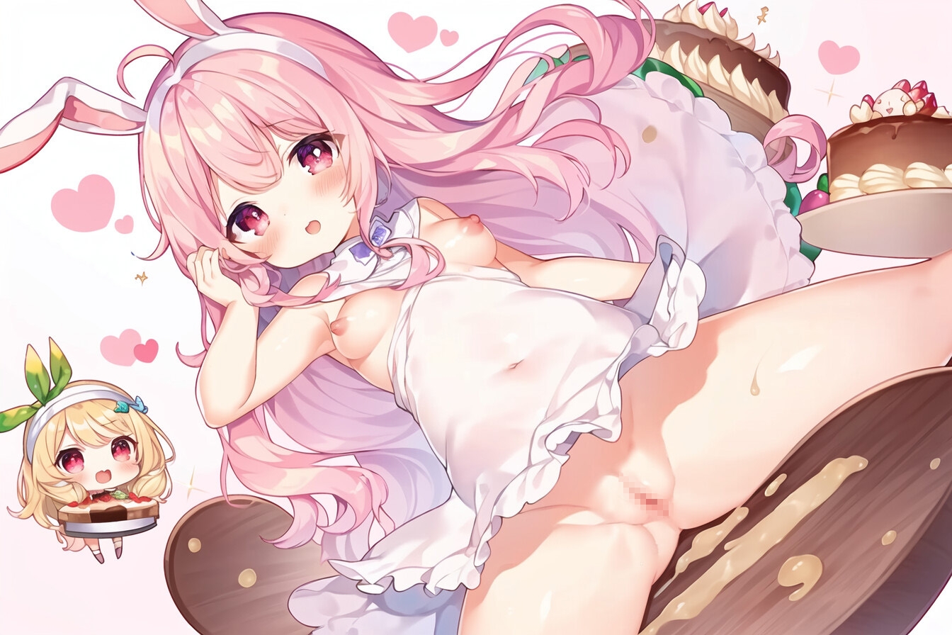 メルヘンの国!かわいいエッチなうさぎさん!