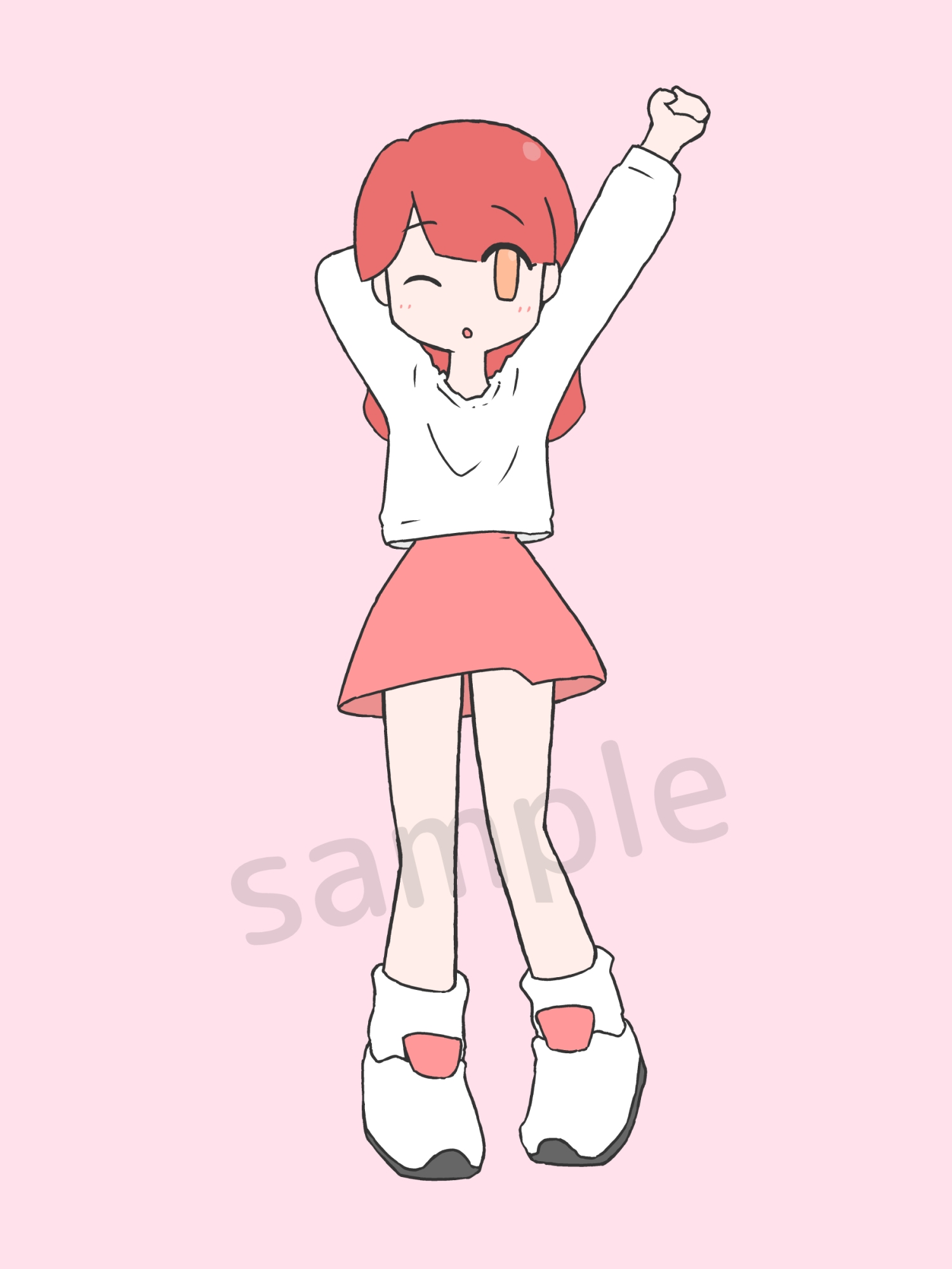 エロくないイラストの女の子にエロいことをする