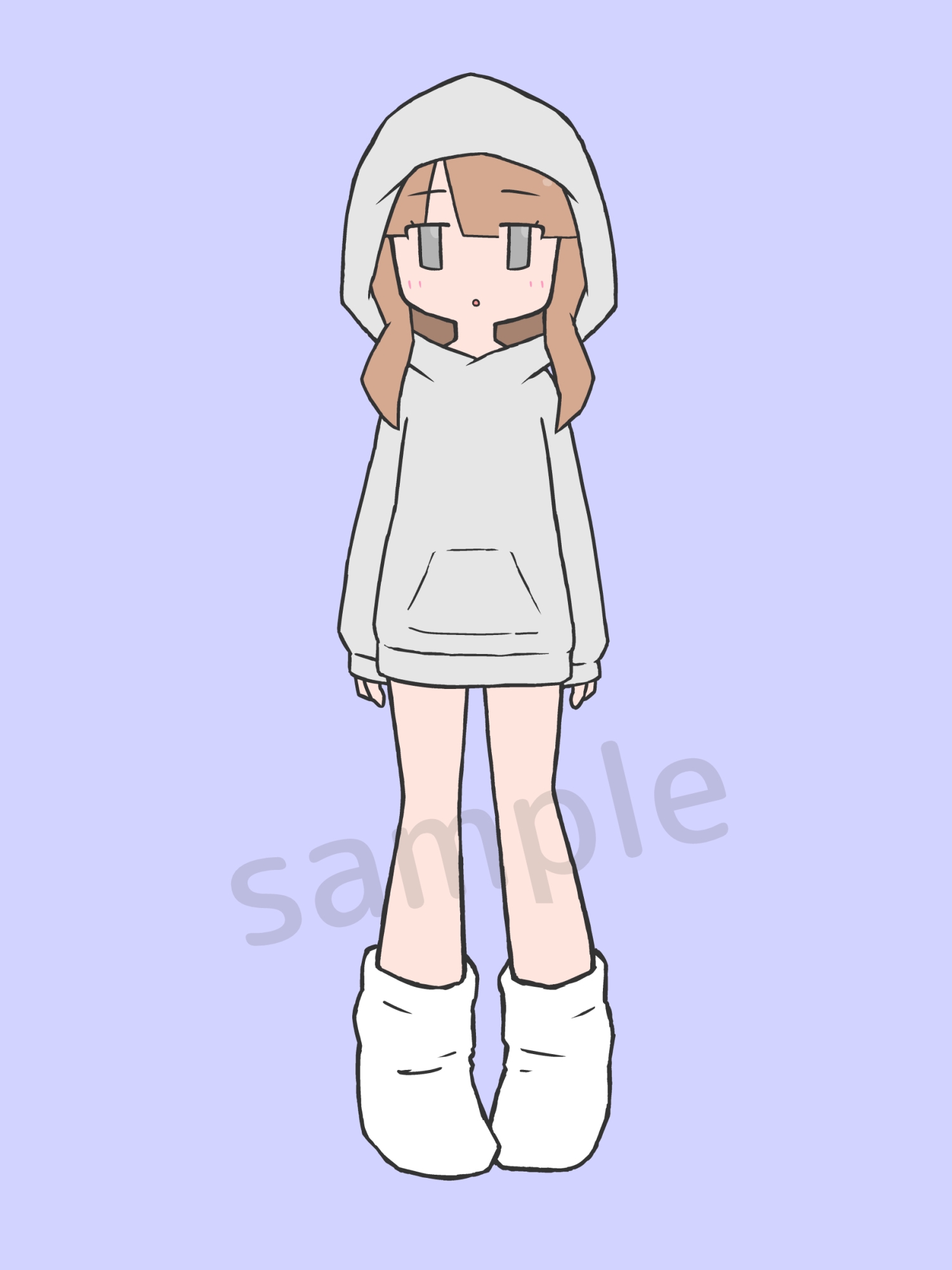 エロくないイラストの女の子にエロいことをする