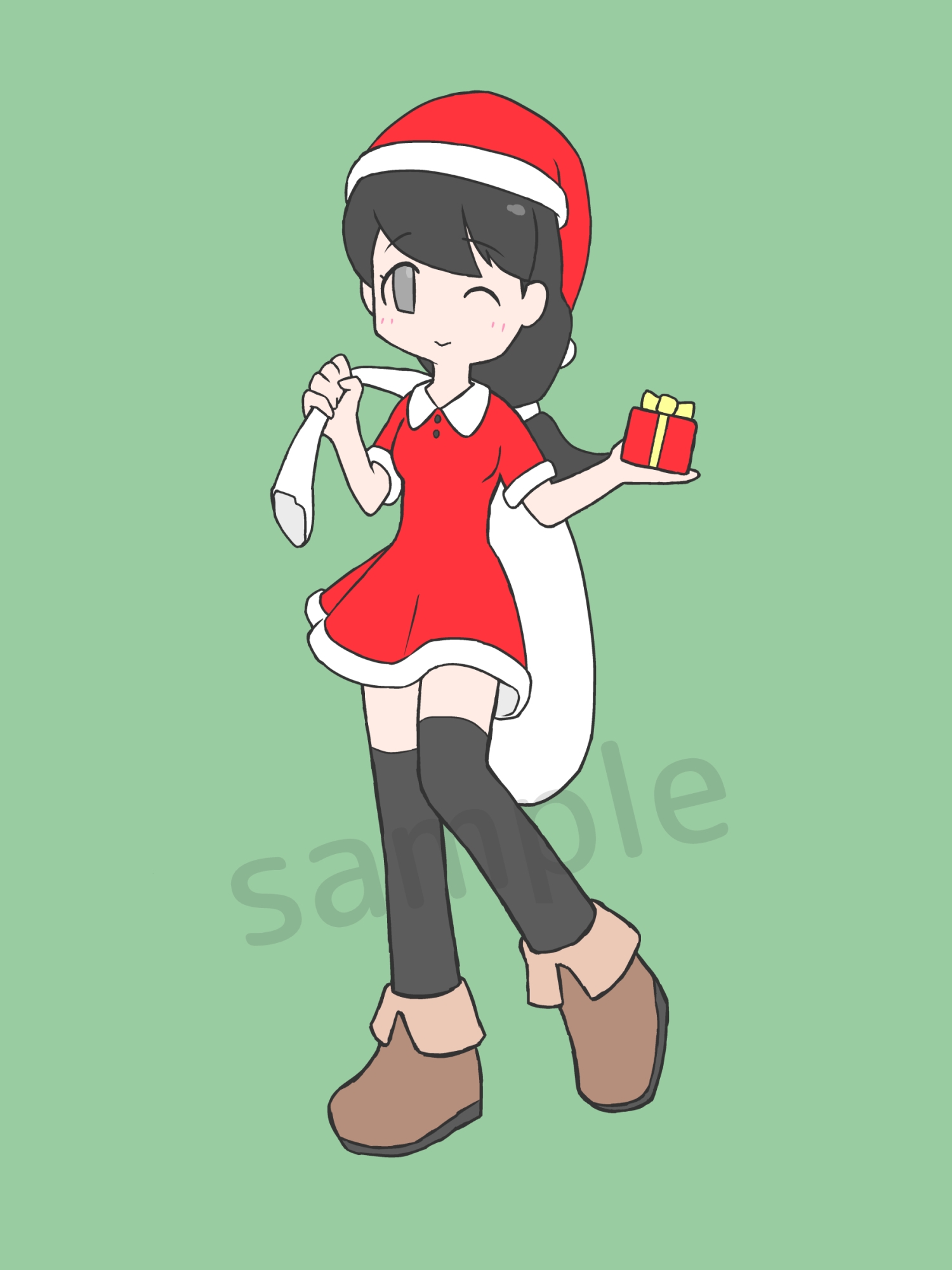 エロくないイラストの女の子にエロいことをする