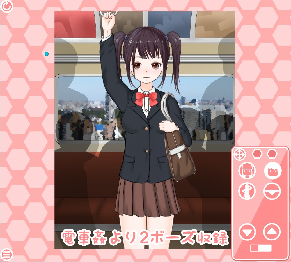 ウズラスタジオ動くイラスト集+JK優奈