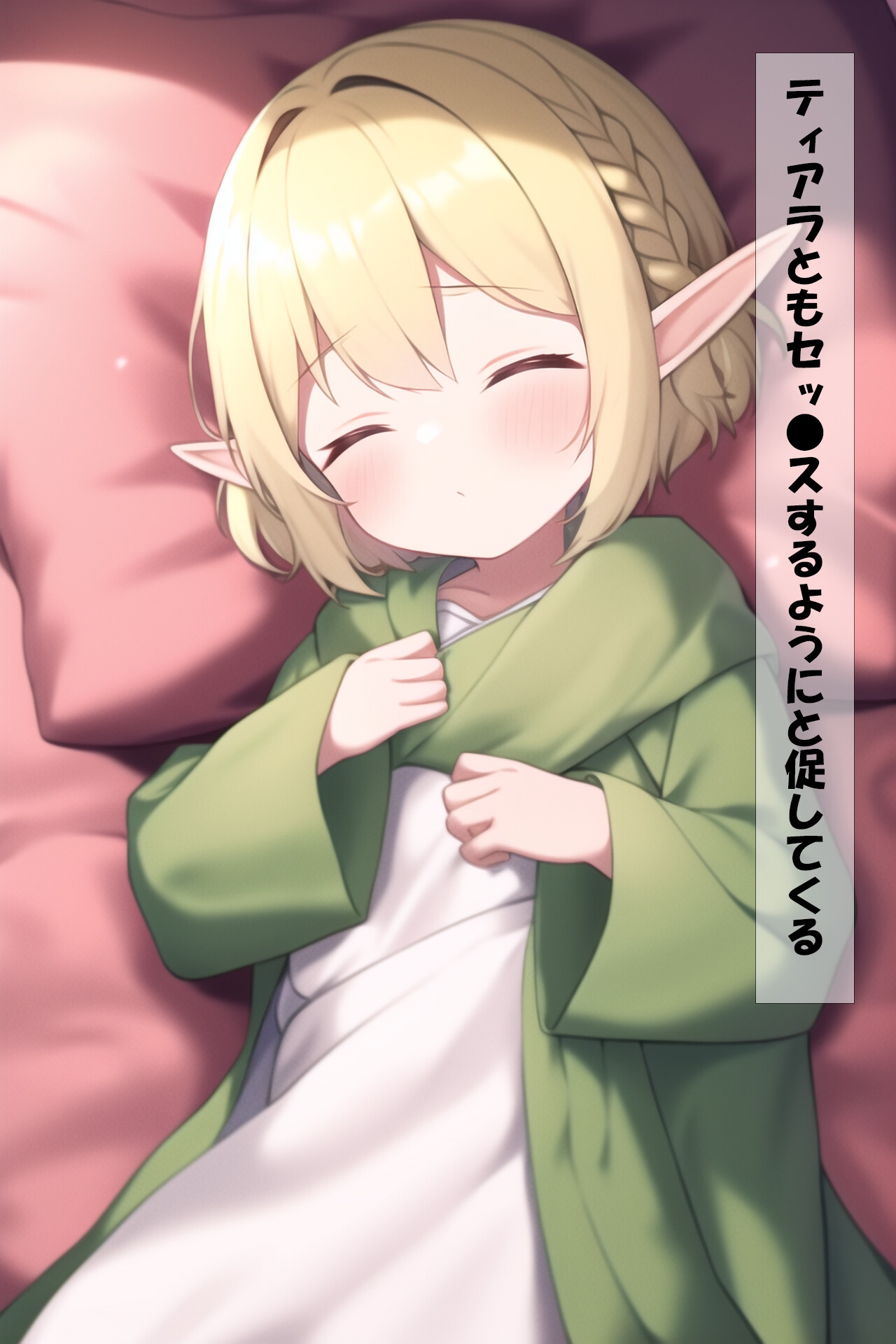 記憶喪失の俺がエロフを手籠にしたと思ったら娘と近●相姦でアレレだったんだが(セリフ付CG60枚+おまけ11枚)