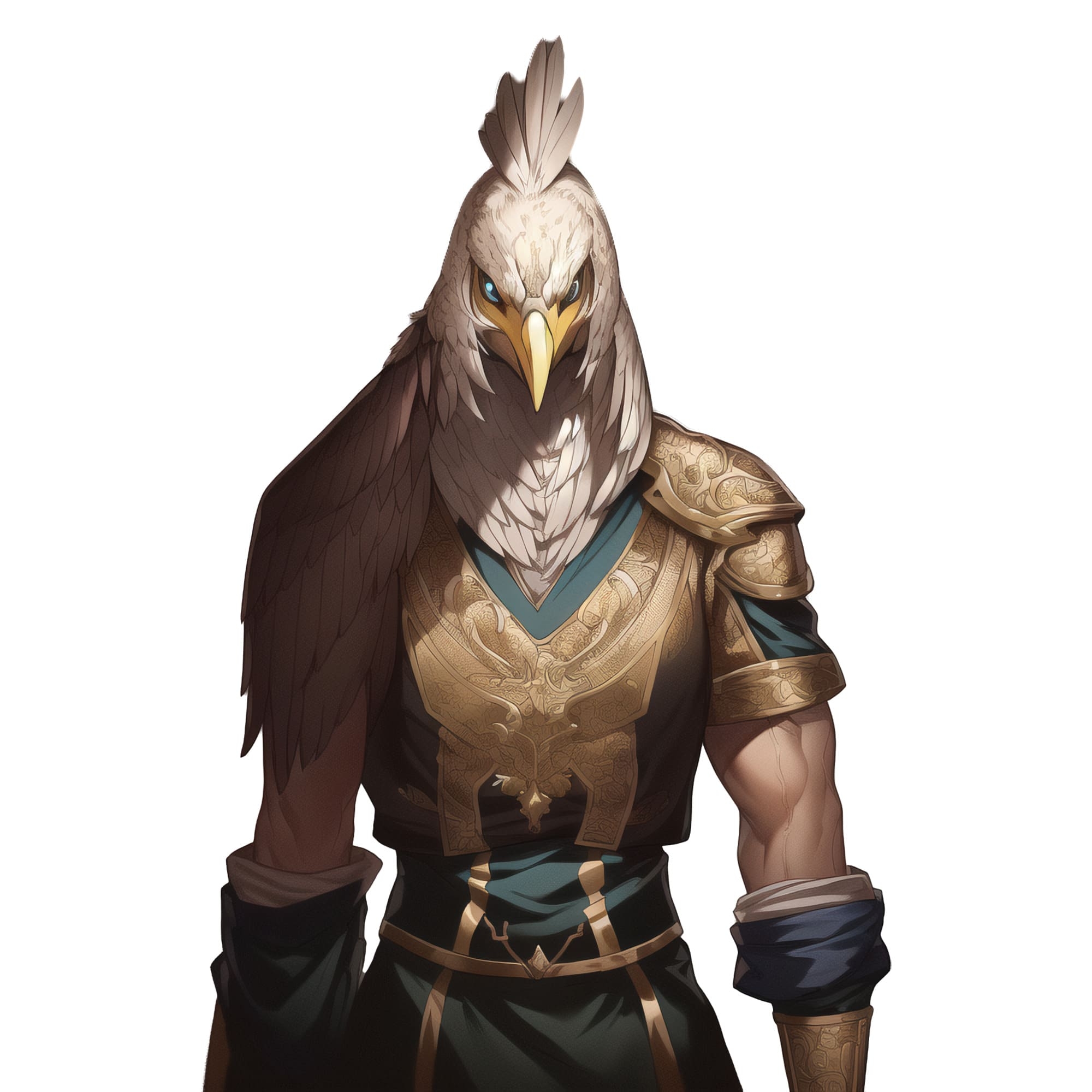 【亜人キャラクター立ち絵2】著作権フリーの高解像度画像素材(100枚)