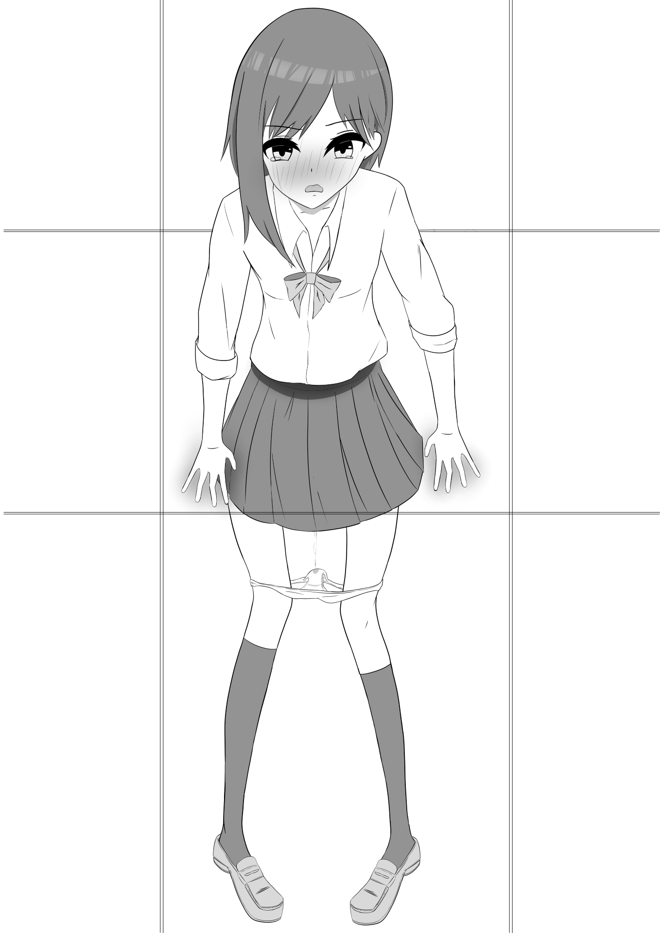 壁にはまって動けない子を救いたい