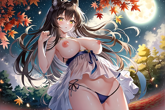 狐少女と秋空に誘われて / R-18 CG集 (97枚)