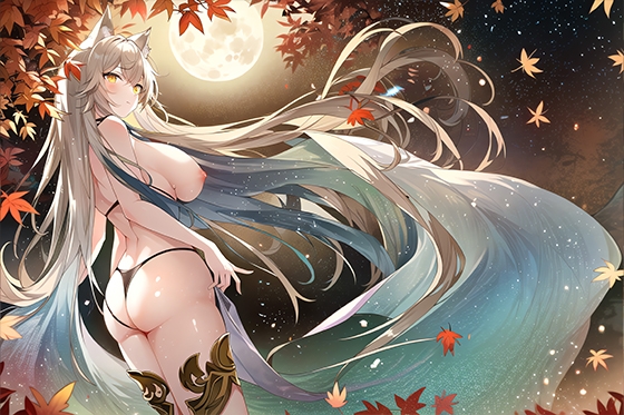 狐少女と秋空に誘われて / R-18 CG集 (97枚)