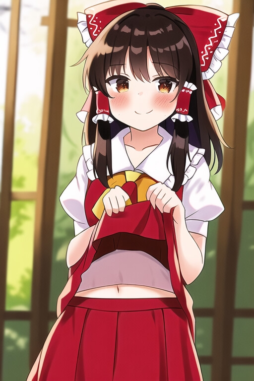 幻想郷の巫女とセックス