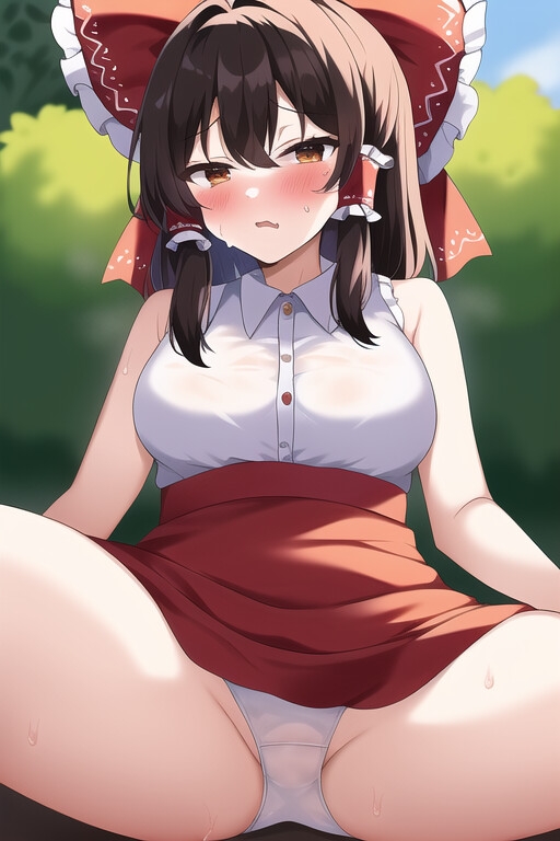 幻想郷の巫女とセックス