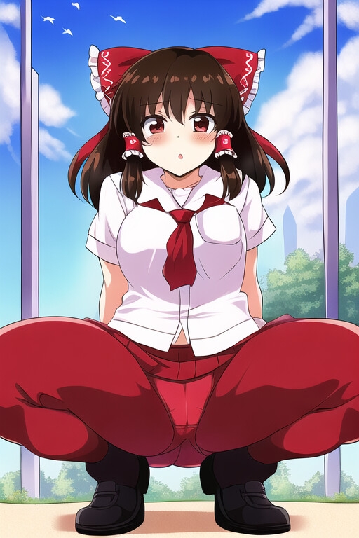 幻想郷の巫女とセックス