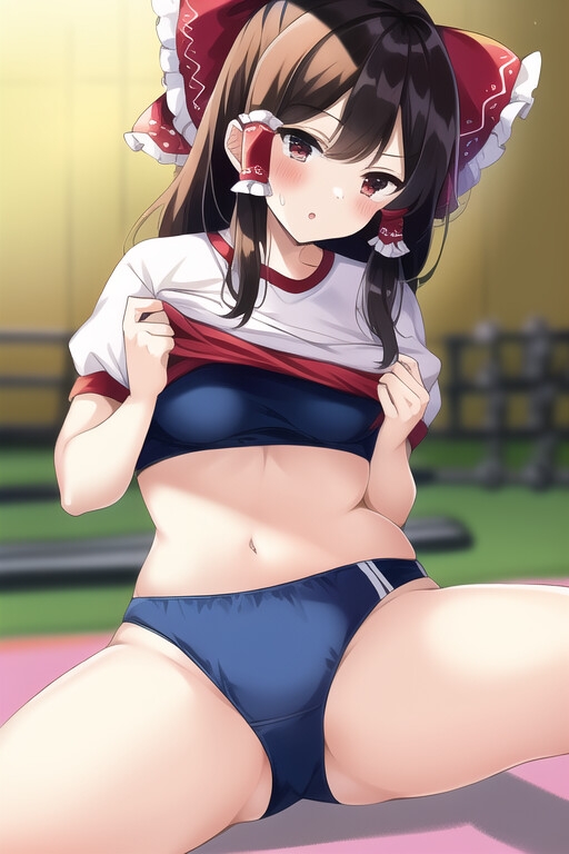 幻想郷の巫女とセックス